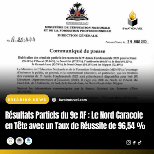 Le Nord domine les résultats partiels du 9e AF avec des scores exceptionnels