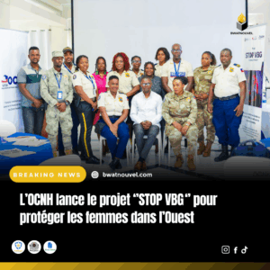 OCNH : projet STOP VBG pour protéger les femmes dans l'Ouest