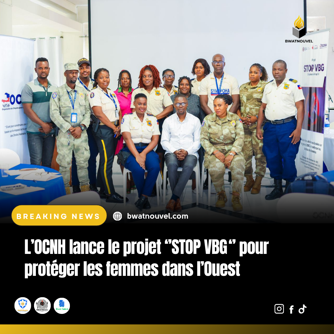 OCNH : projet STOP VBG pour protéger les femmes dans l'Ouest