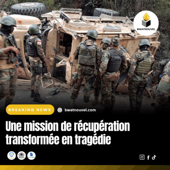 Événement tragique survenu lors d'une mission sur le terrain.