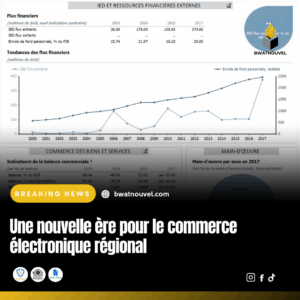 Transformation numérique et croissance du commerce en ligne régional.