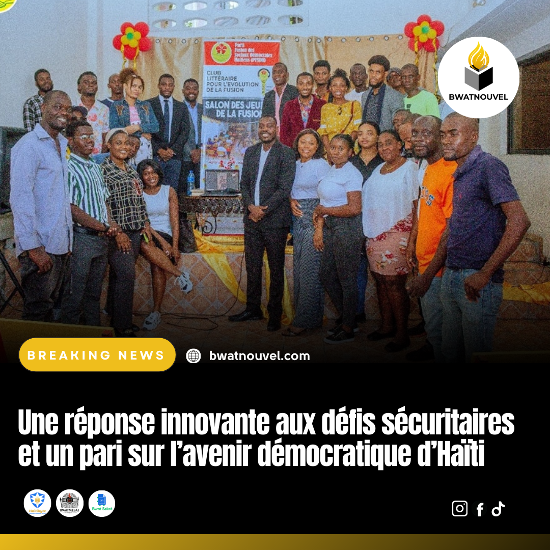 Innovation dans la sécurité et promotion de la démocratie en Haïti.