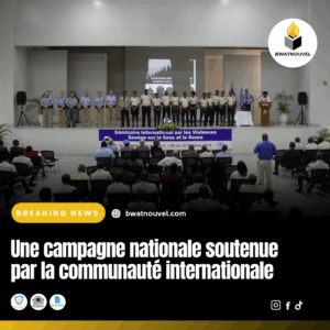 Campagne nationale en Haïti soutenue par la communauté internationale