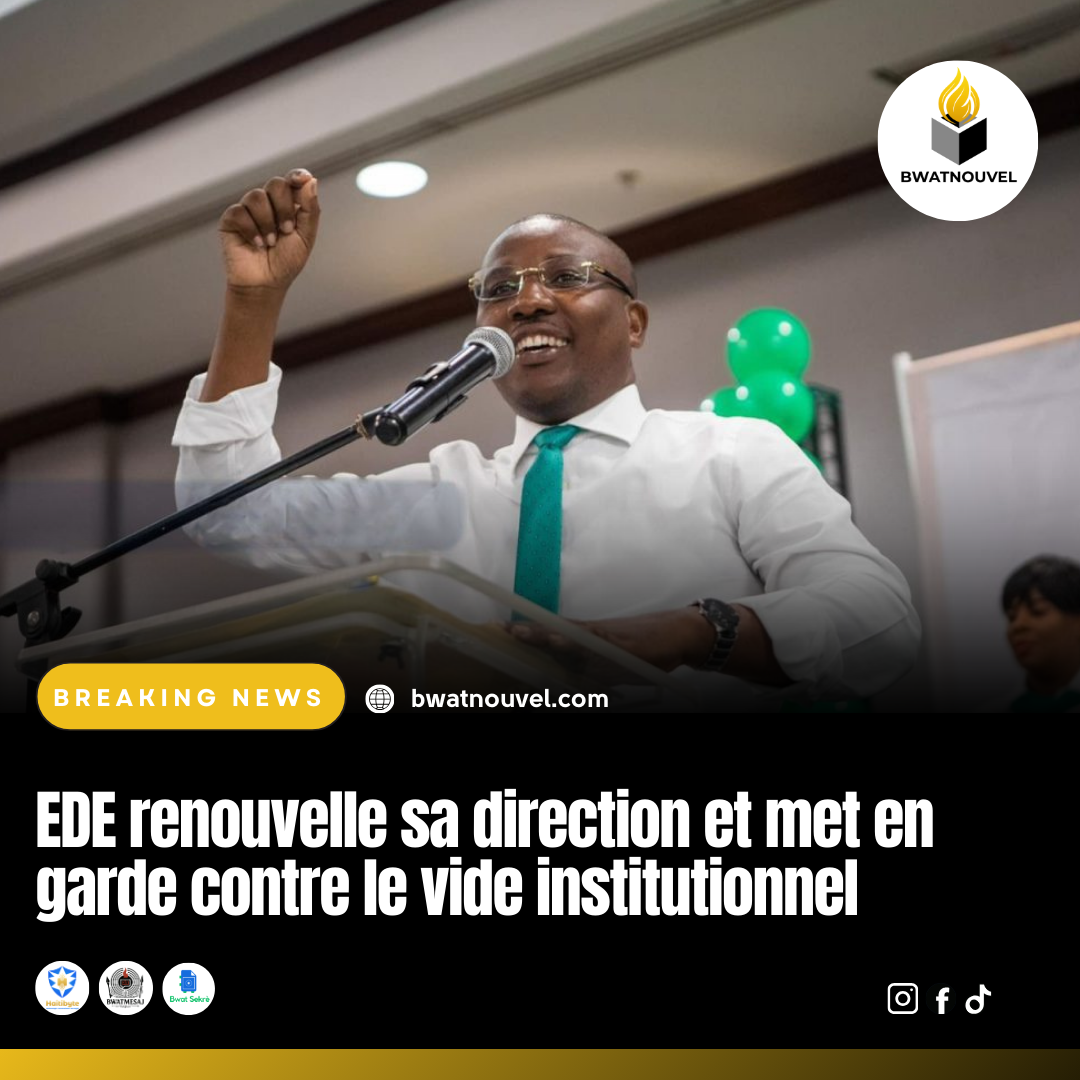 EDE renouvelle sa direction et alerte sur le vide institutionnel