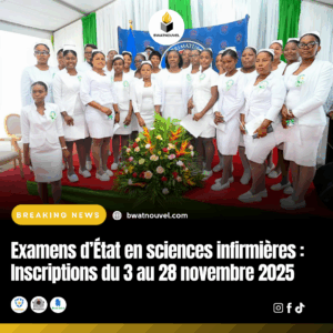 Inscriptions aux examens d’État en sciences infirmières 2025