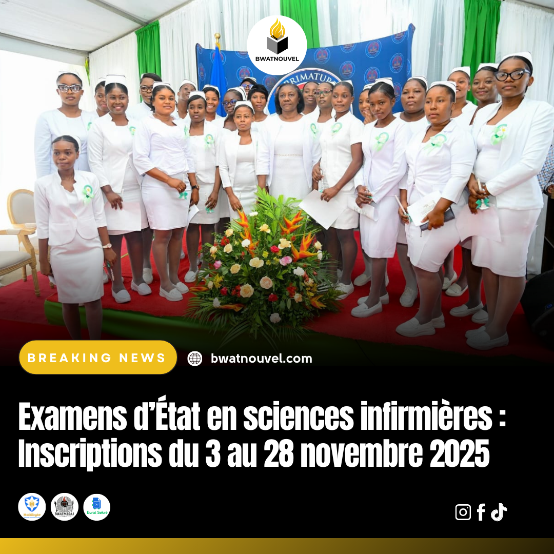 Inscriptions aux examens d’État en sciences infirmières 2025