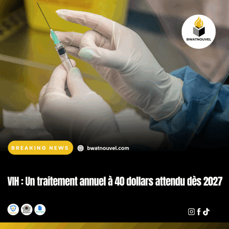 VIH : un traitement abordable à 40 dollars par an dès 2027.