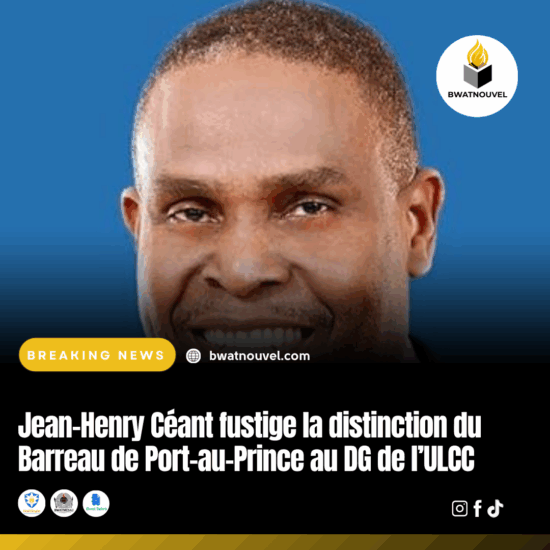 Barreau de Port-au-Prince : critique de Jean-Henry Céant