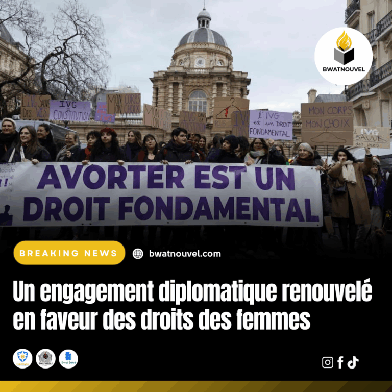 Nouveau soutien diplomatique aux droits des femmes