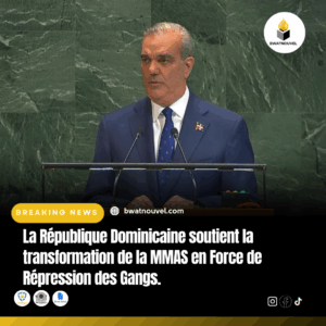 MMAS devient une force de répression des gangs avec l’appui de la RD.