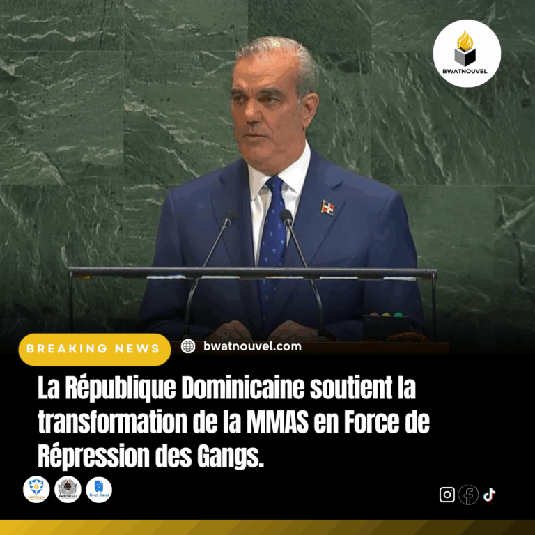 MMAS devient une force de répression des gangs avec l’appui de la RD.