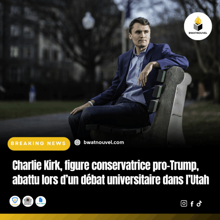 Charlie Kirk, conservateur pro-Trump, abandonne lors d'un débat universitaire