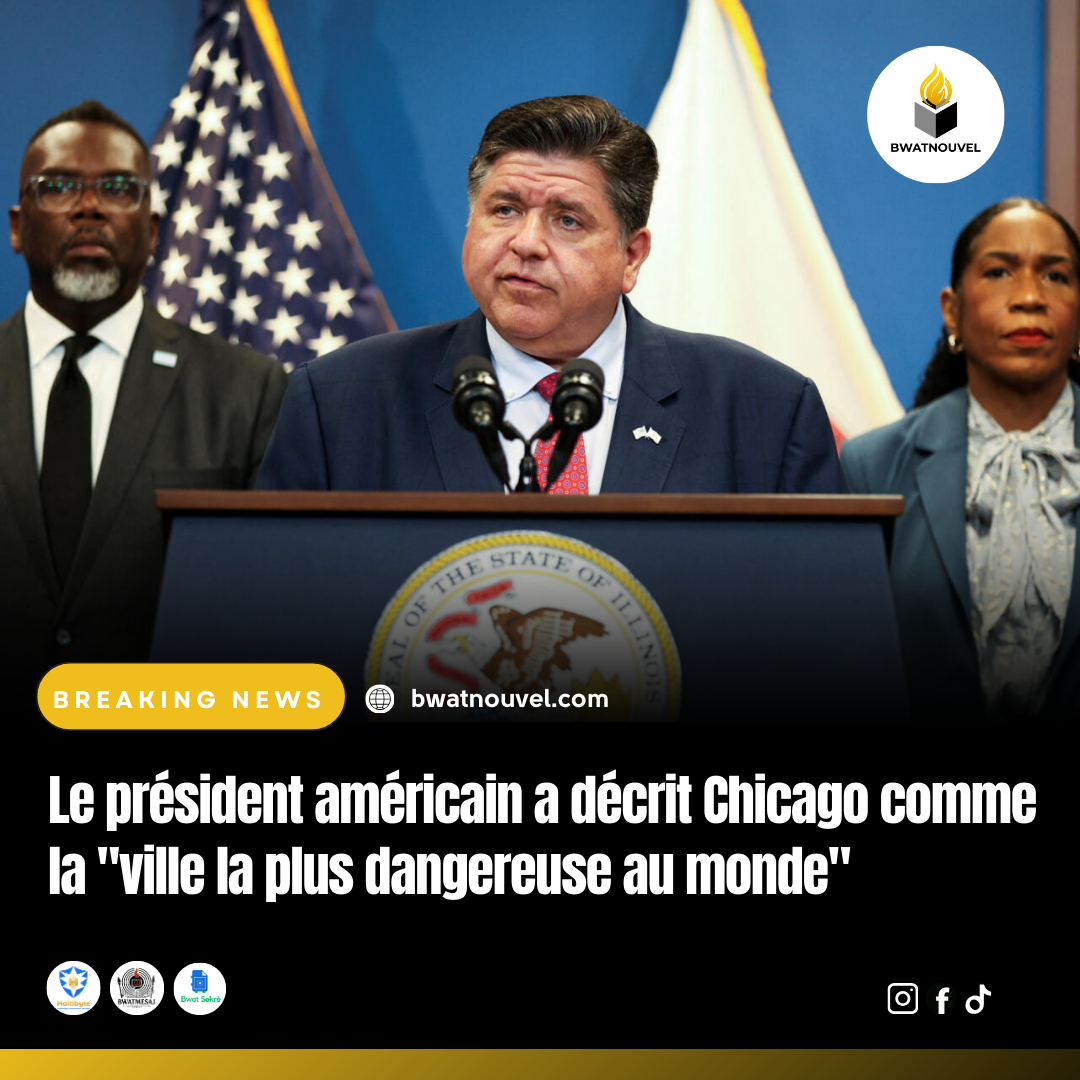 Tension à Chicago après les déclarations du président sur la criminalité.