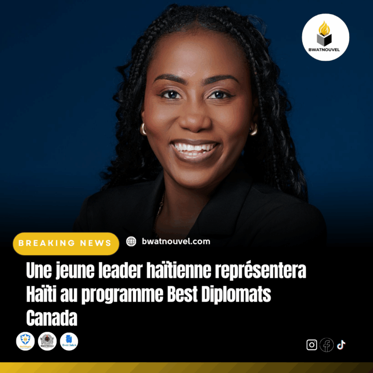 Une représentante haïtienne prendra part au programme Best Diplomats Canada.