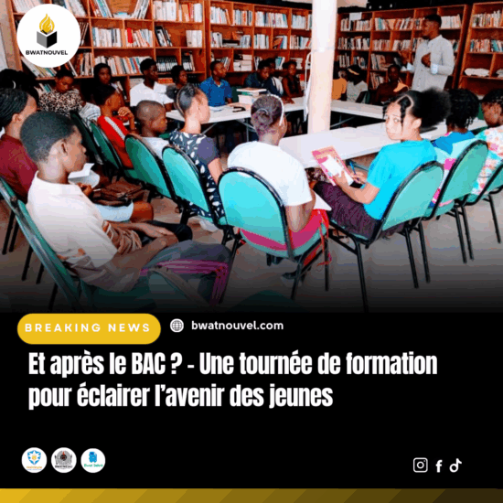 Et après le Bac ? : tournée de formation pour guider les jeunes