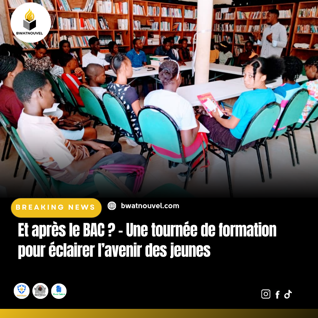 Et après le Bac ? : tournée de formation pour guider les jeunes