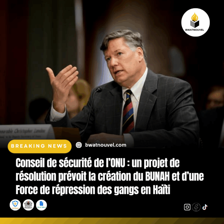Répression des gangs en Haïti : initiative de l’ONU