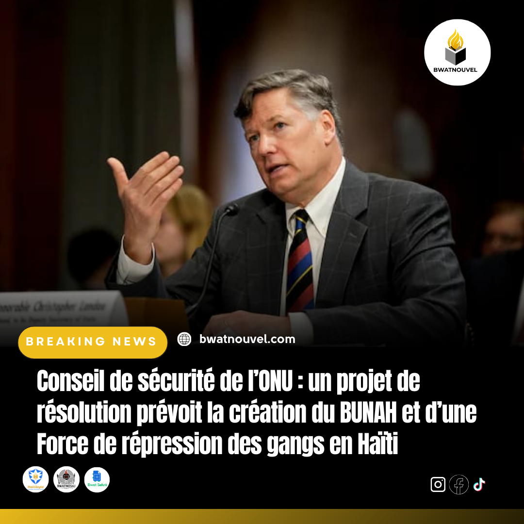 Répression des gangs en Haïti : initiative de l’ONU