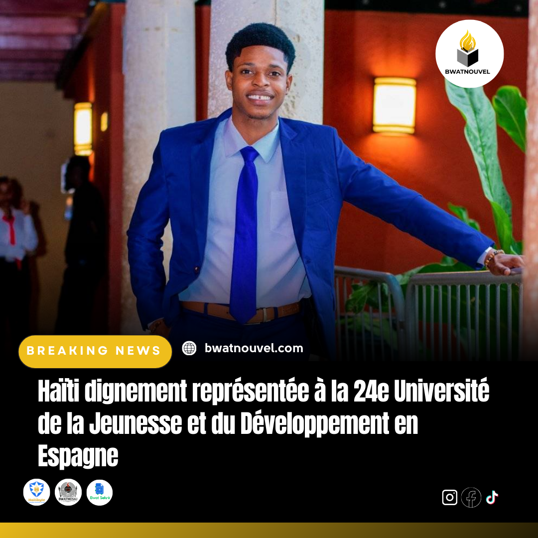 Jeunes haïtiens à l’Université du Développement en Espagne