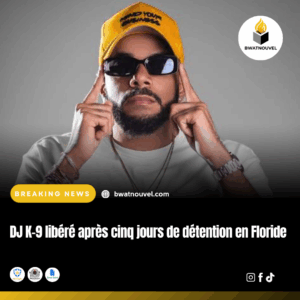 DJ K-9 enfin libre après détention de cinq jours en Floride