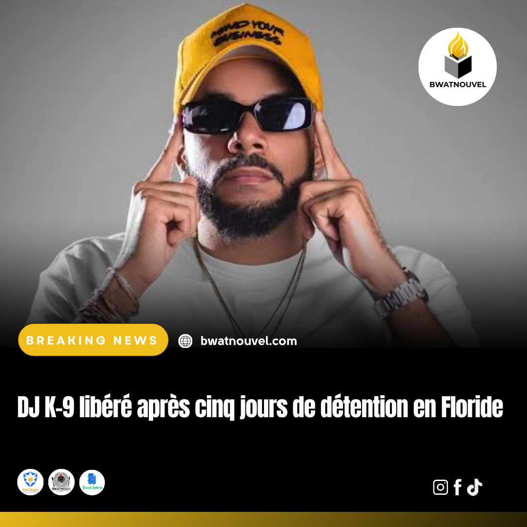 DJ K-9 enfin libre après détention de cinq jours en Floride