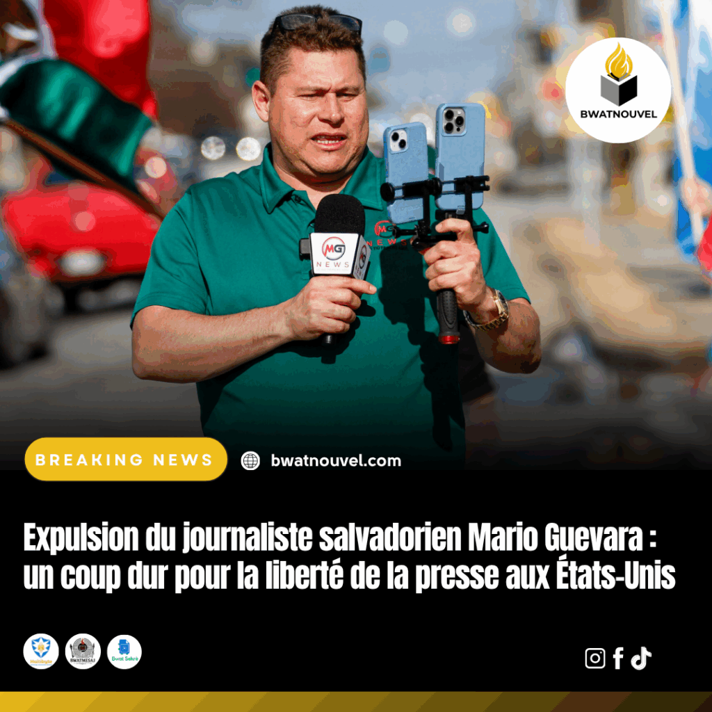 Liberté de la presse en danger après l’expulsion de Mario Guevara