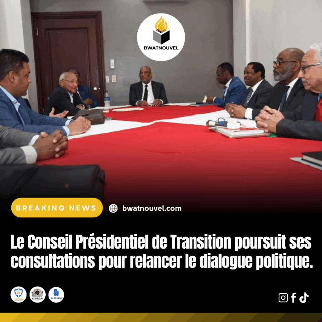Haïti : le CPT continue ses efforts pour un dialogue politique.