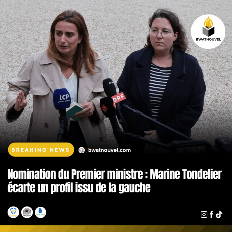Matignon : Marine Tondelier écarte la gauche