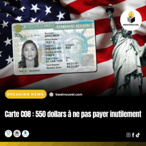 Évitez de payer 550 $ avec la Carte C08