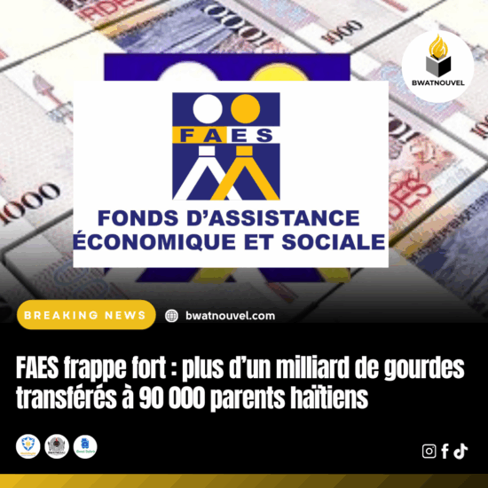 Plus d’1 milliard de gourdes distribués par le FAES