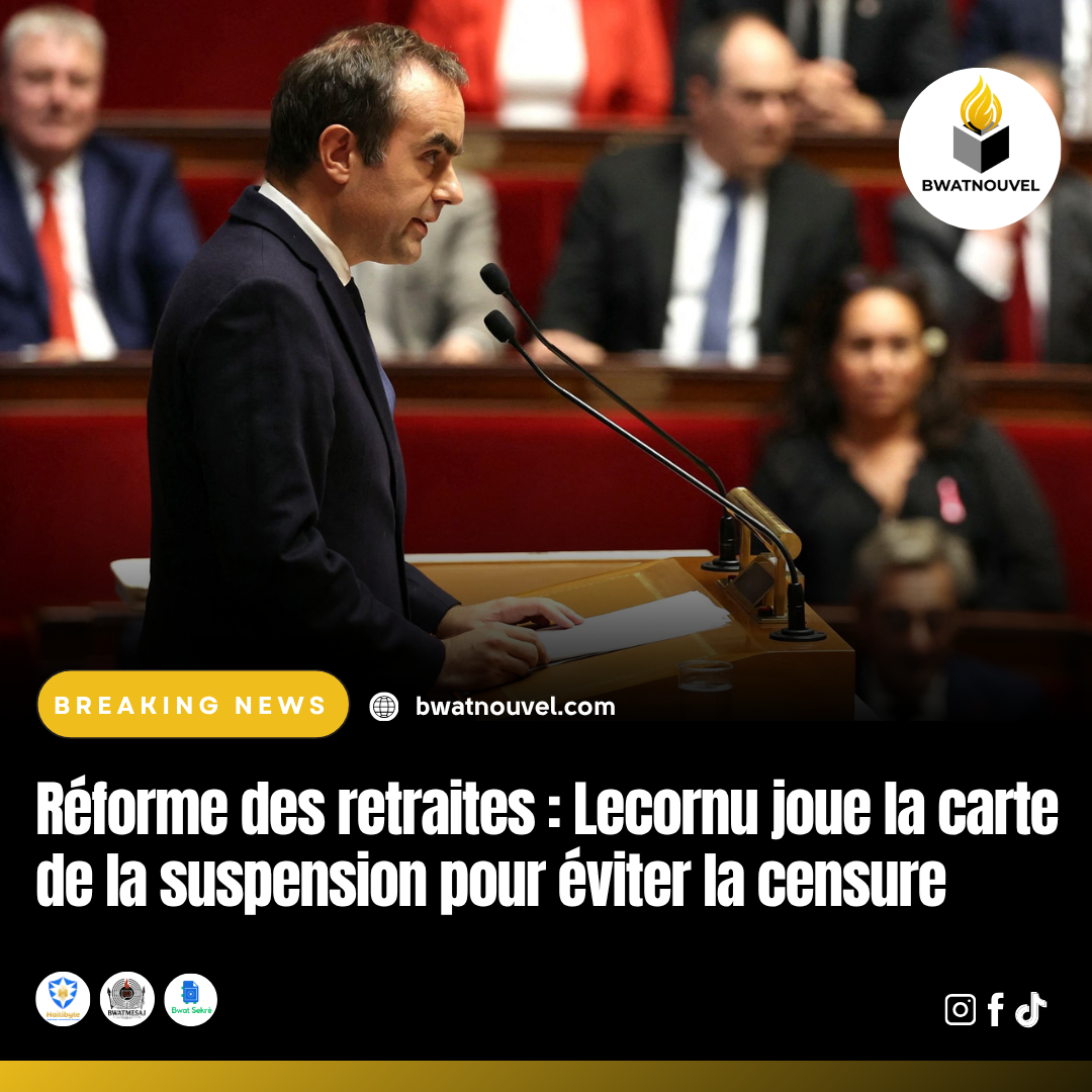 Sébastien Lecornu joue la carte de la suspension face aux motions de censure