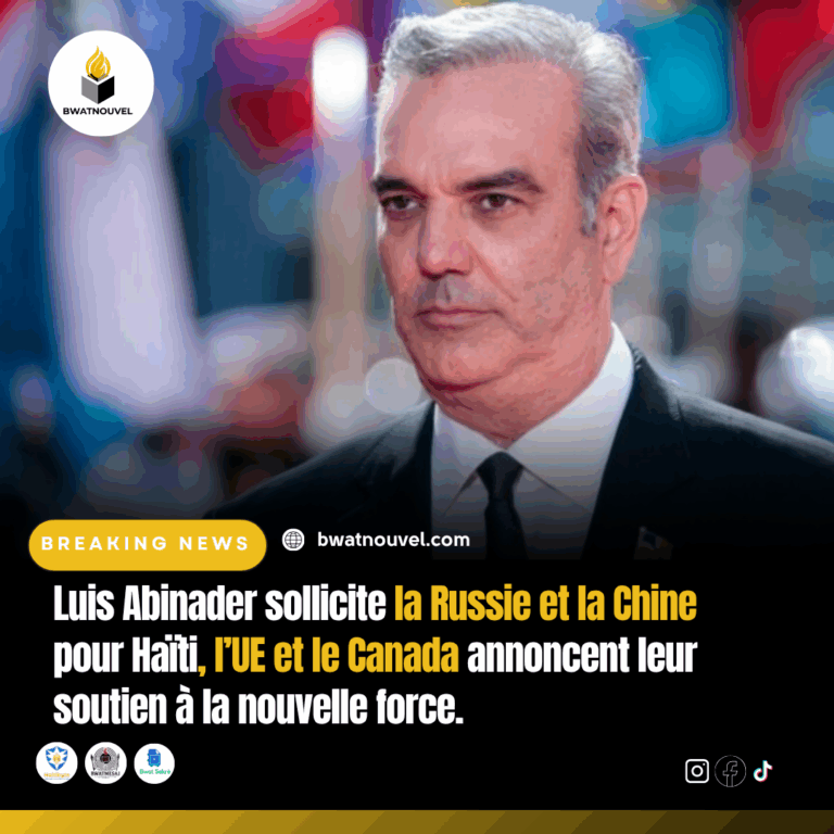 Nouvelle force en Haïti : soutien UE et Canada, Abinader contacte Russie-Chine