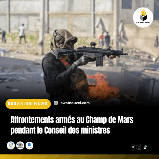Haïti : tirs au Champ de Mars pendant réunion ministérielle
