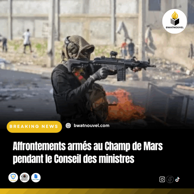 Haïti : tirs au Champ de Mars pendant réunion ministérielle