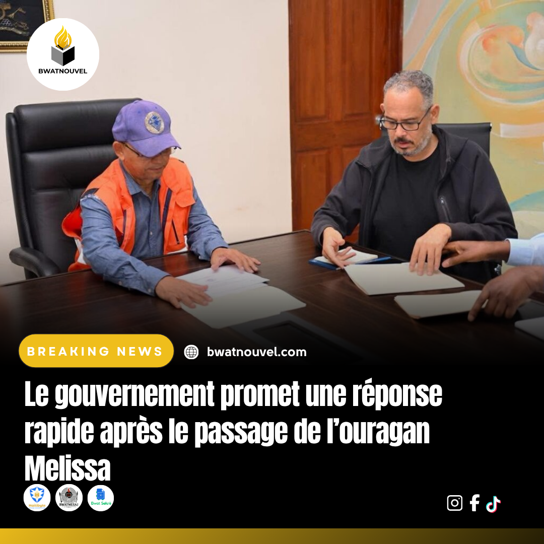 Gouvernement : réponse rapide Melissa