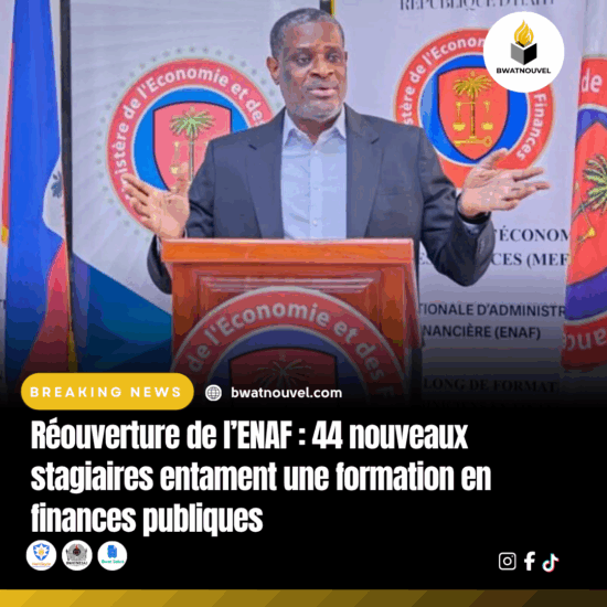 ENAF : nouveaux stagiaires