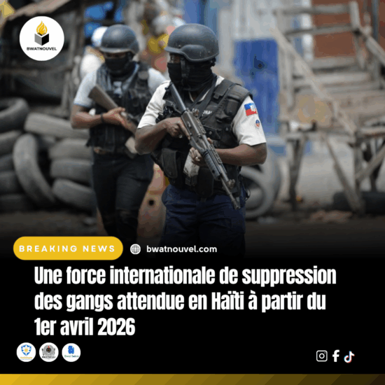 Force internationale attendue pour lutter contre les gangs en Haïti
