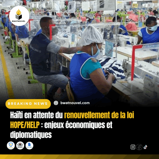 Haïti en suspens face au renouvellement de la loi HOPE/HELP