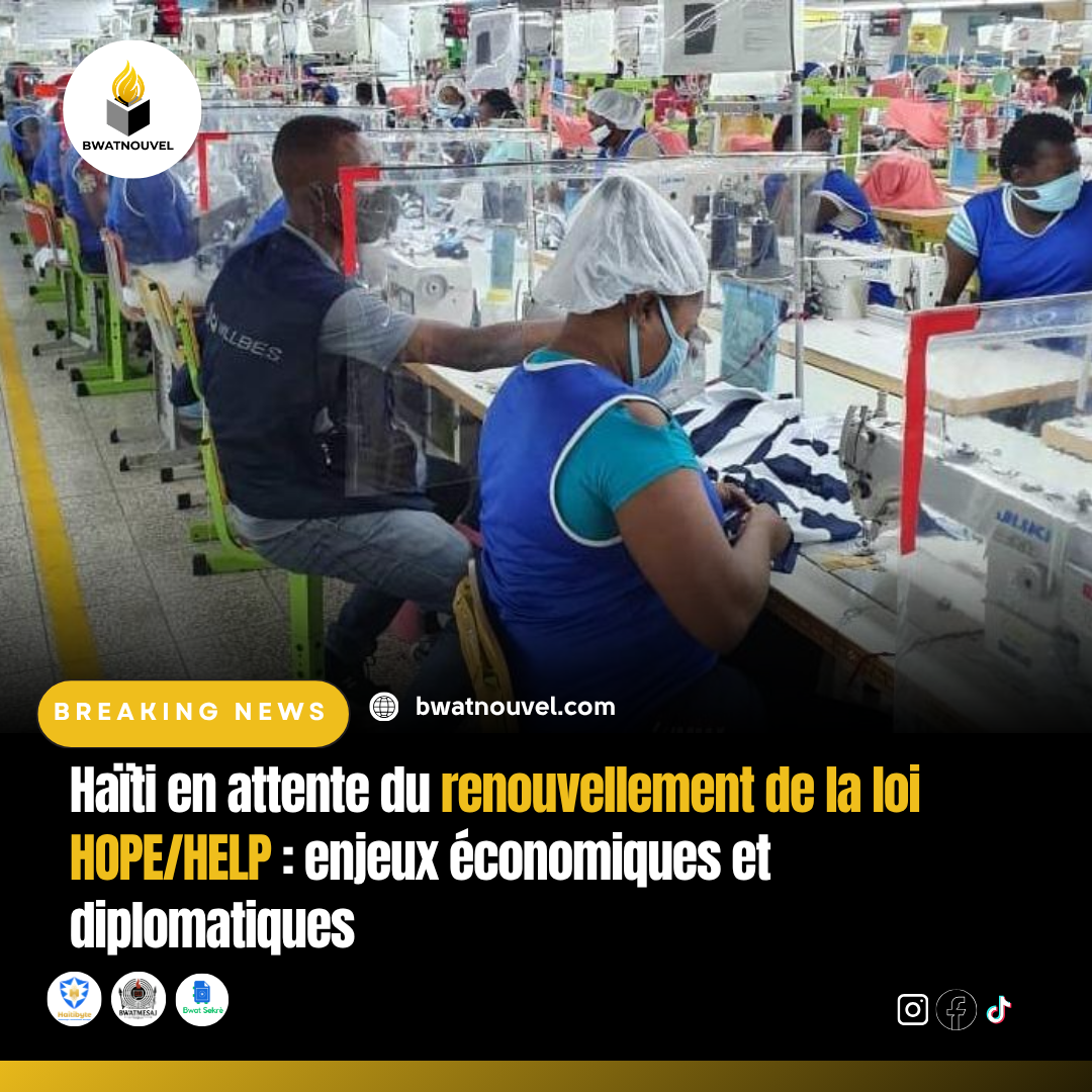 Haïti en suspens face au renouvellement de la loi HOPE/HELP