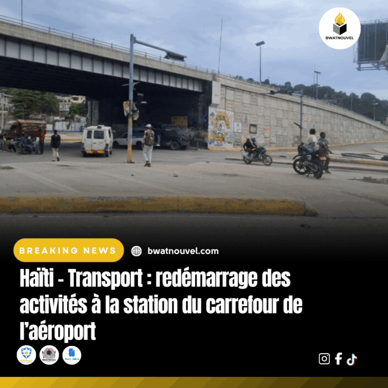 Haïti – transport : station aéroport opérationnelle.