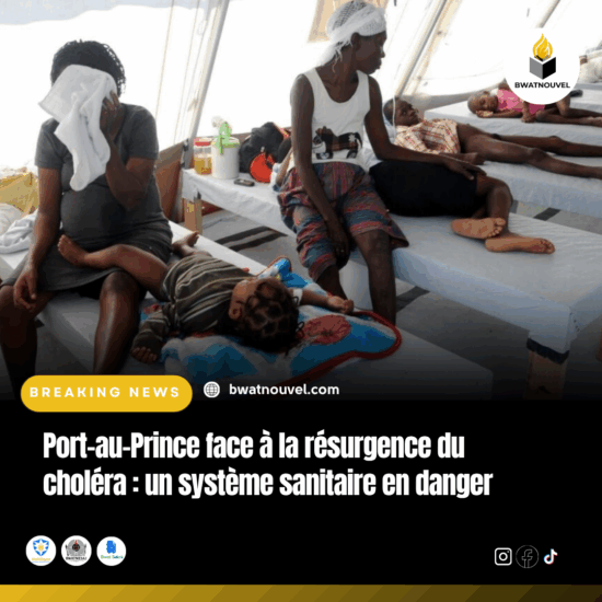 Choléra à Port-au-Prince : système de santé fragilisé