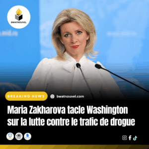 Lutte antidrogue : reproches de Zakharova
