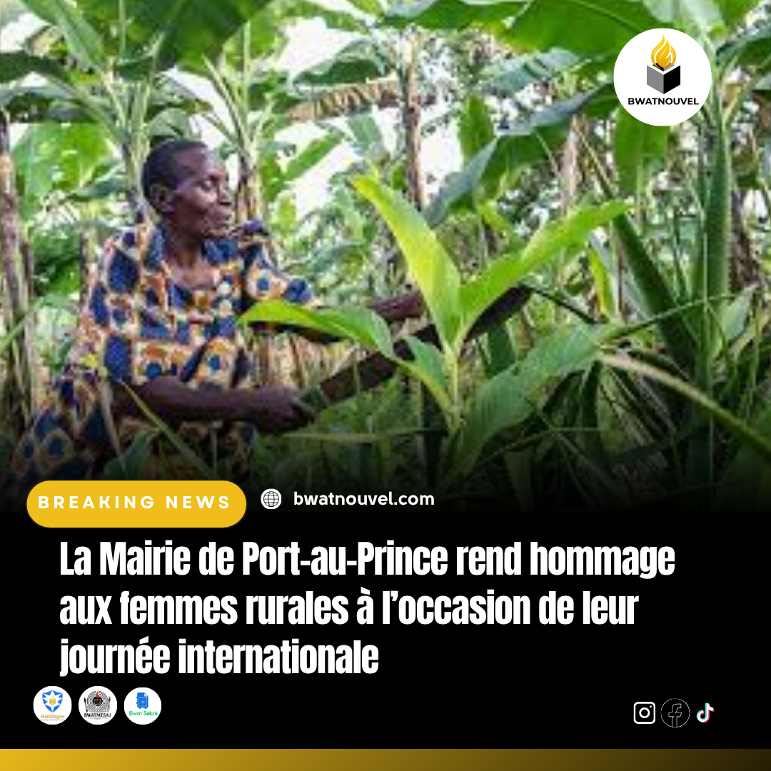 La Mairie célèbre les femmes rurales à l’occasion de leur journée internationale.