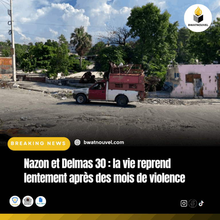 Vie quotidienne reprend à Nazon et Delmas 30.