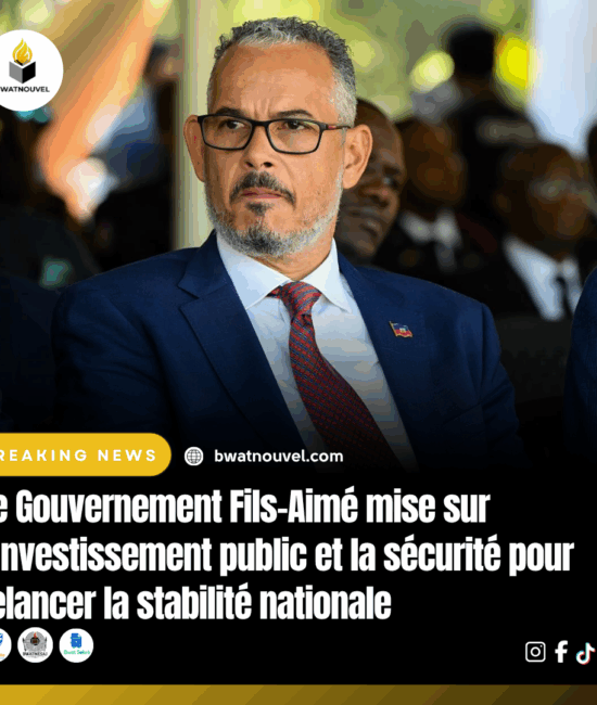 Fils-Aimé renforce sécurité et investissements pour stabiliser le pays .
