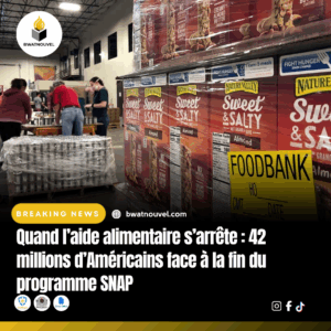 Des bénéficiaires de SNAP face à l’arrêt de l’aide alimentaire