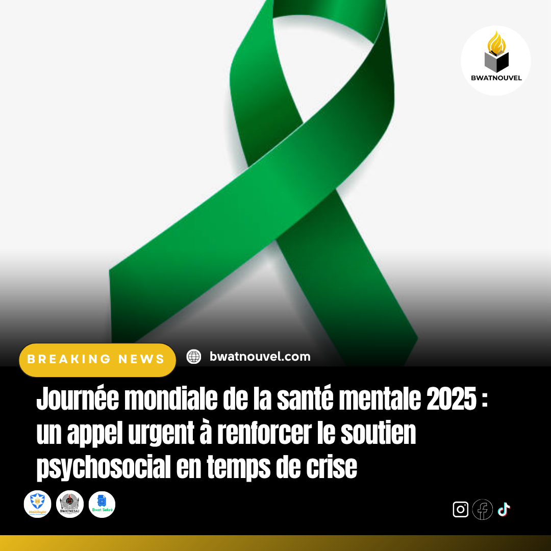 Santé mentale 2025 : appel urgent au soutien psychosocial