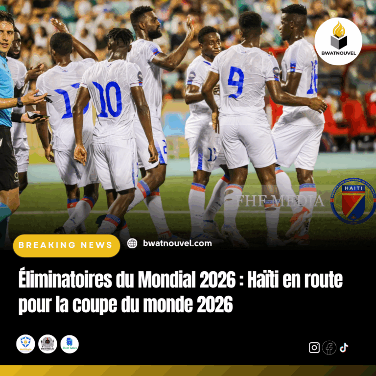 Éliminatoires 2026 : Haïti en bonne voie