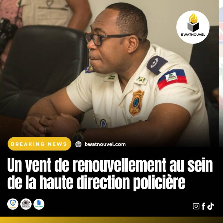 Nouvelle dynamique au sommet de la police 