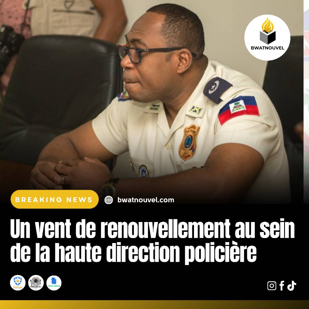 Nouvelle dynamique au sommet de la police 